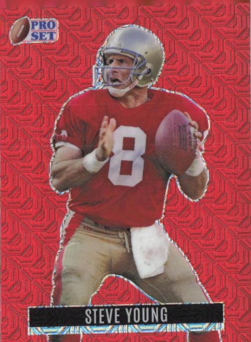 Steve Young #RB-83 2023 Pro Set Metal Retro Football