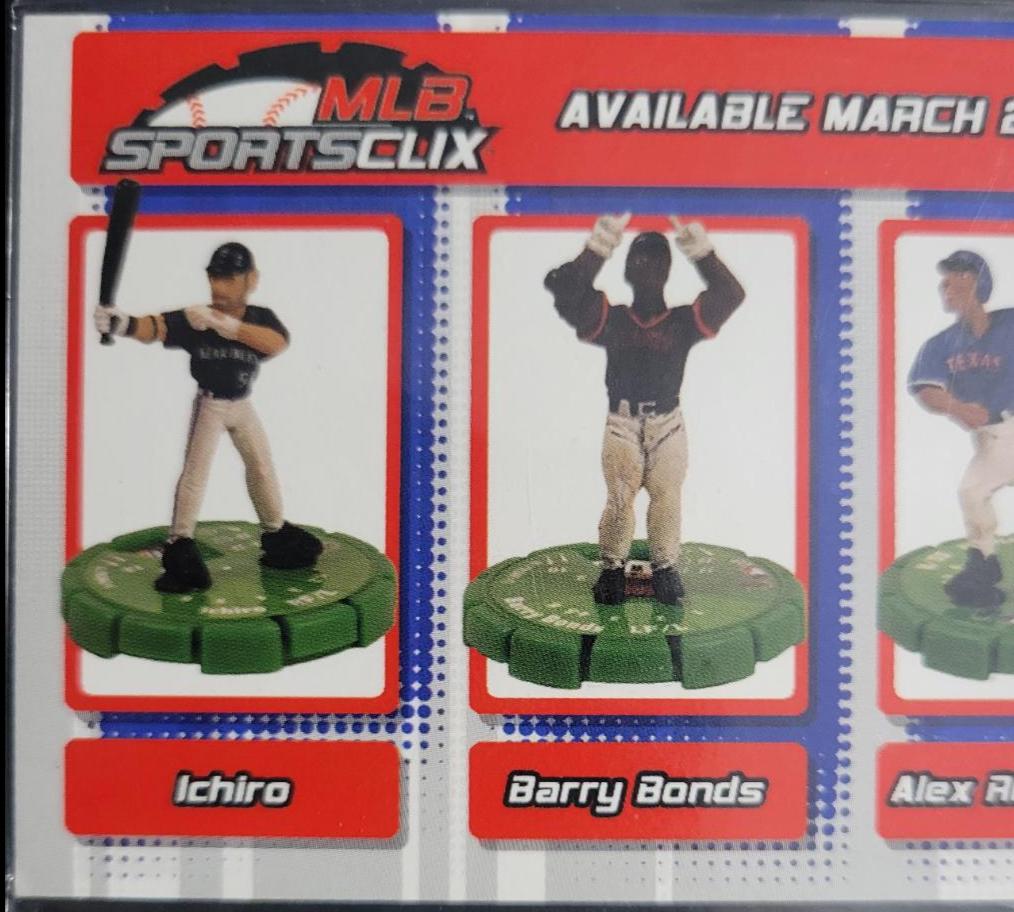 Bonds/Ichiro/Arod Baseball Cards 2004 Topps Wizkids MLB Sportsclix