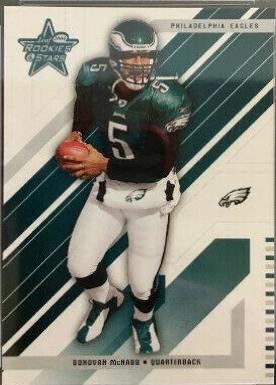 Donovan McNabb #69 Football Cards 2004 Leaf Rookies & Stars