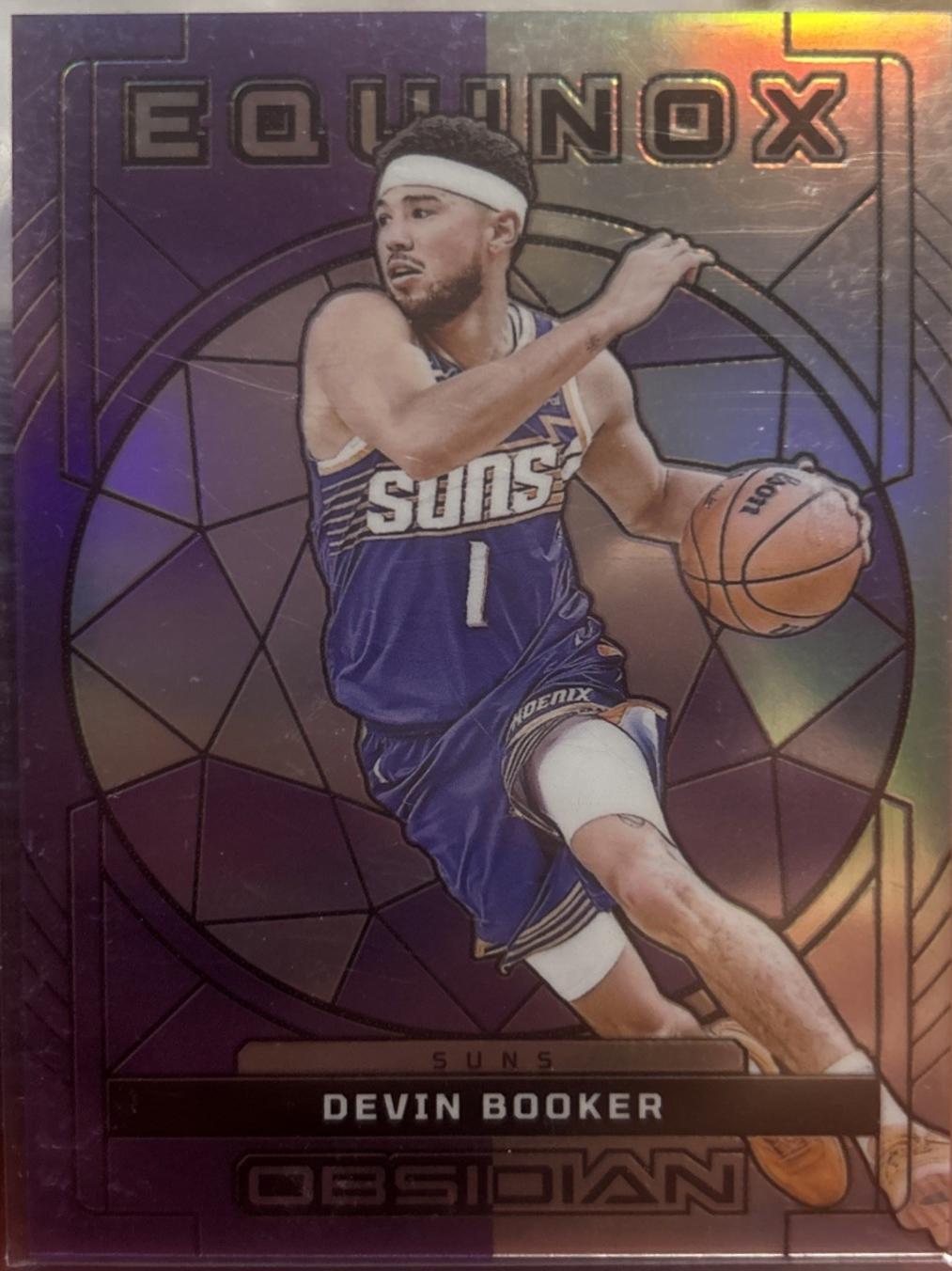 Devin Booker [Purple Flood Electric Etch] #12