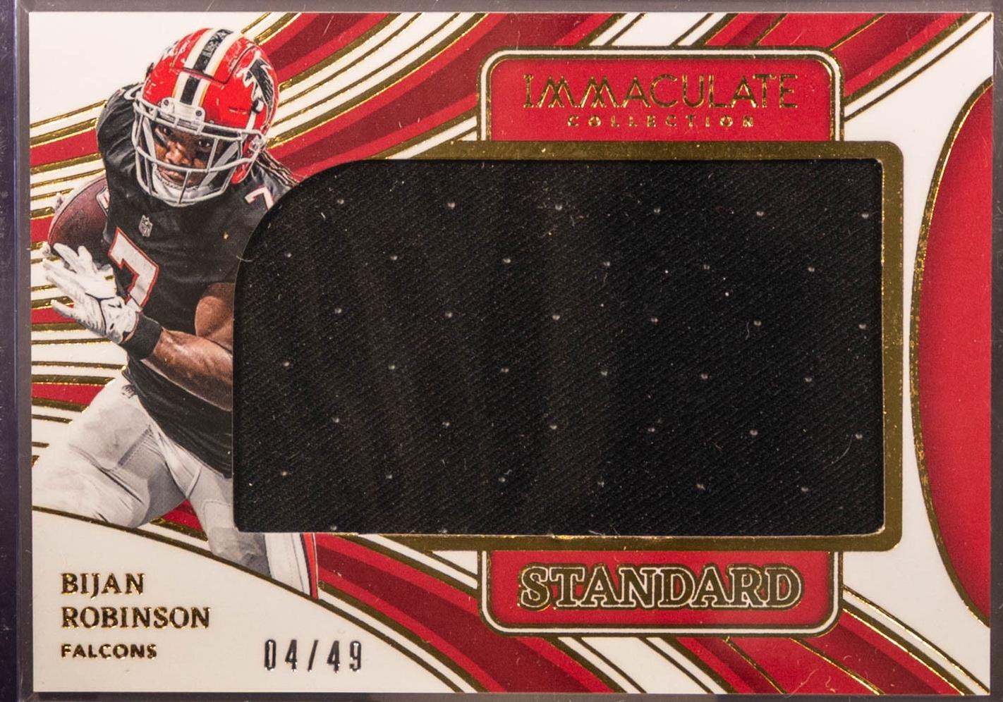 Bijan Robinson #47 2024 Panini Immaculate Standard Jersey Football