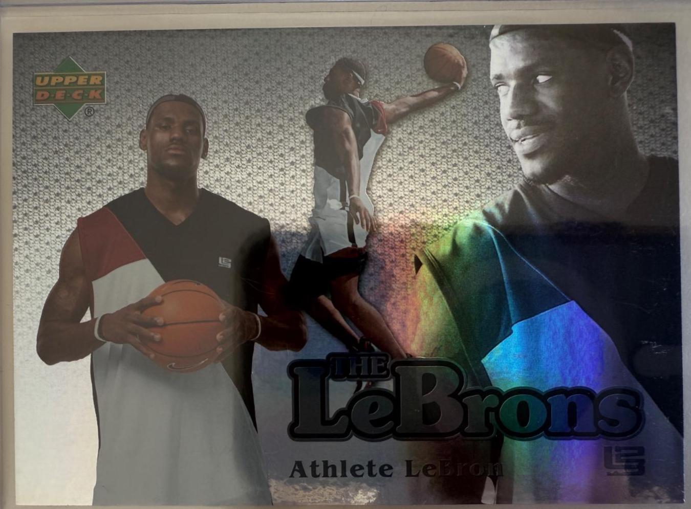 Lebron James #LBJ-1 Basketball Cards 2006 Upper Deck Reserve the LeBrons