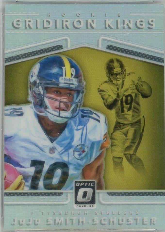 JuJu Smith Schuster #17 Football Cards 2017 Panini Donruss Optic Rookie Gridiron Kings