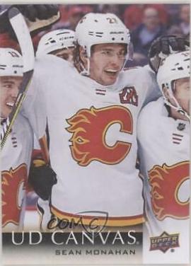 Sean Monahan #C13 Hockey Cards 2018 Upper Deck Canvas