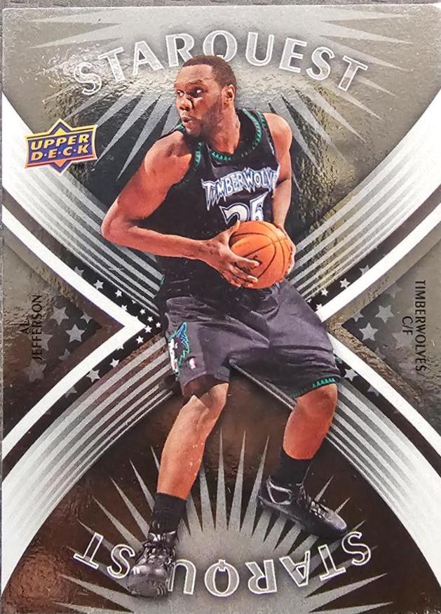 Al Jefferson #SQ-18 Basketball Cards 2008 Upper Deck Starquest