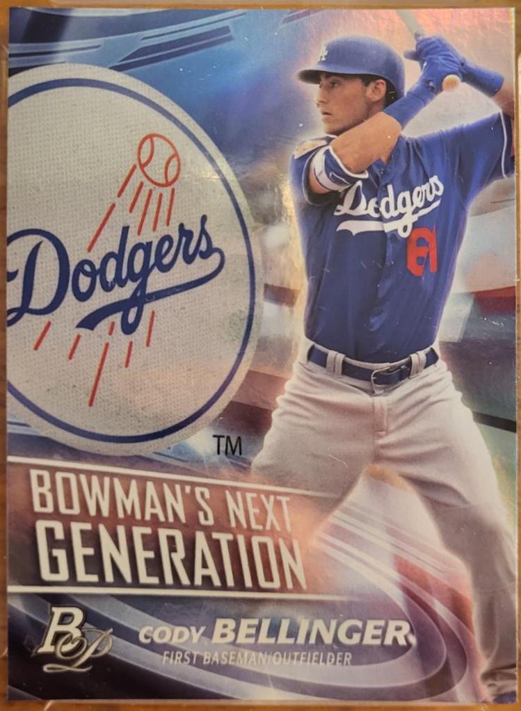Cody Bellinger #BNG-CB Baseball Cards 2017 Bowman Platinum Next Generation