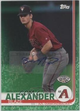 Blaze Alexander [Autograph Green] #162