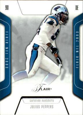 Julius Peppers #90 2003 Flair Football