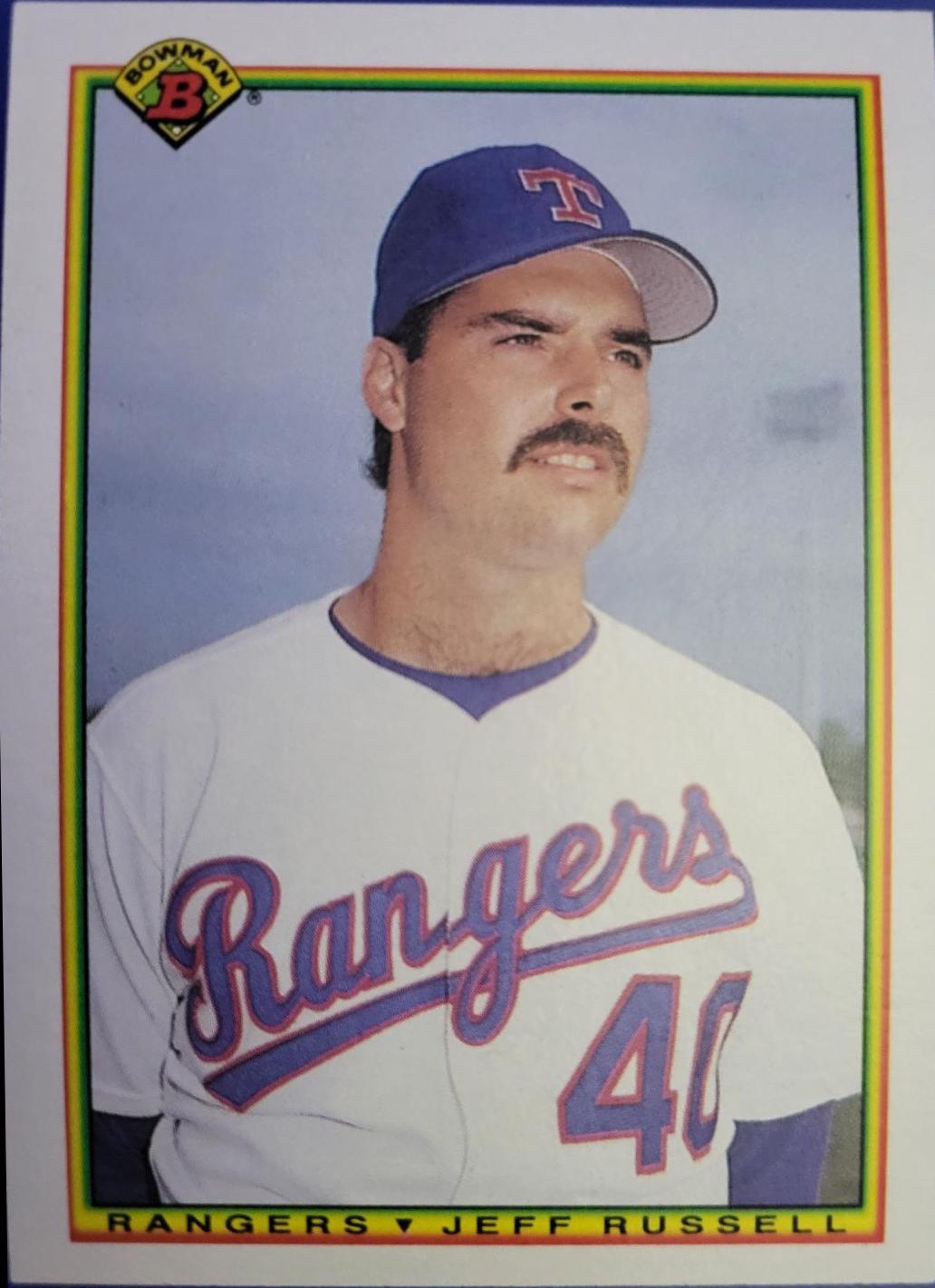 Jeff Russell #485 Baseball Cards 1990 Bowman