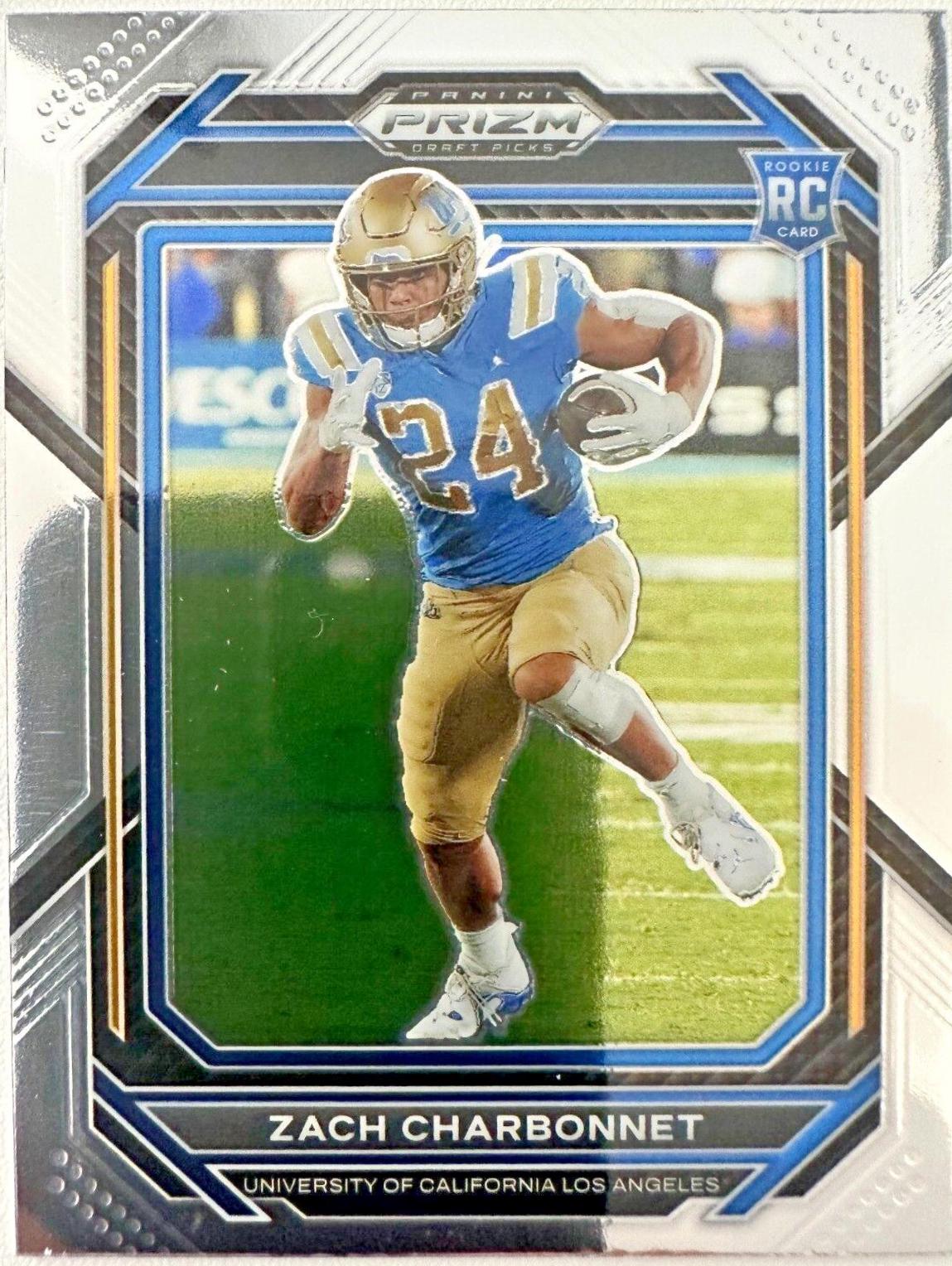 Zach Charbonnet #124 Football Cards 2023 Panini Prizm Draft Picks