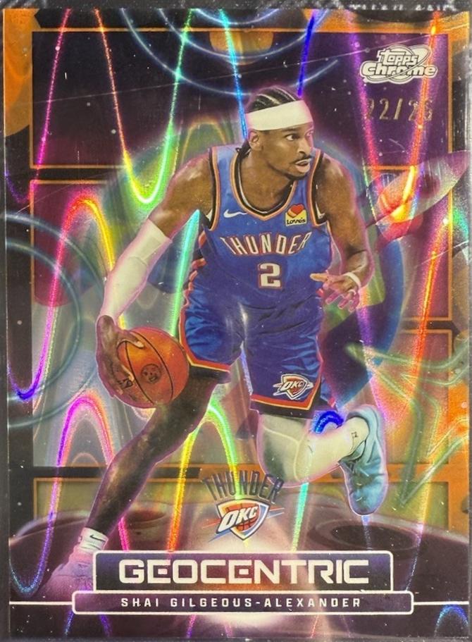 Shai Gilgeous-Alexander [Orange Galactic] #GE-3
