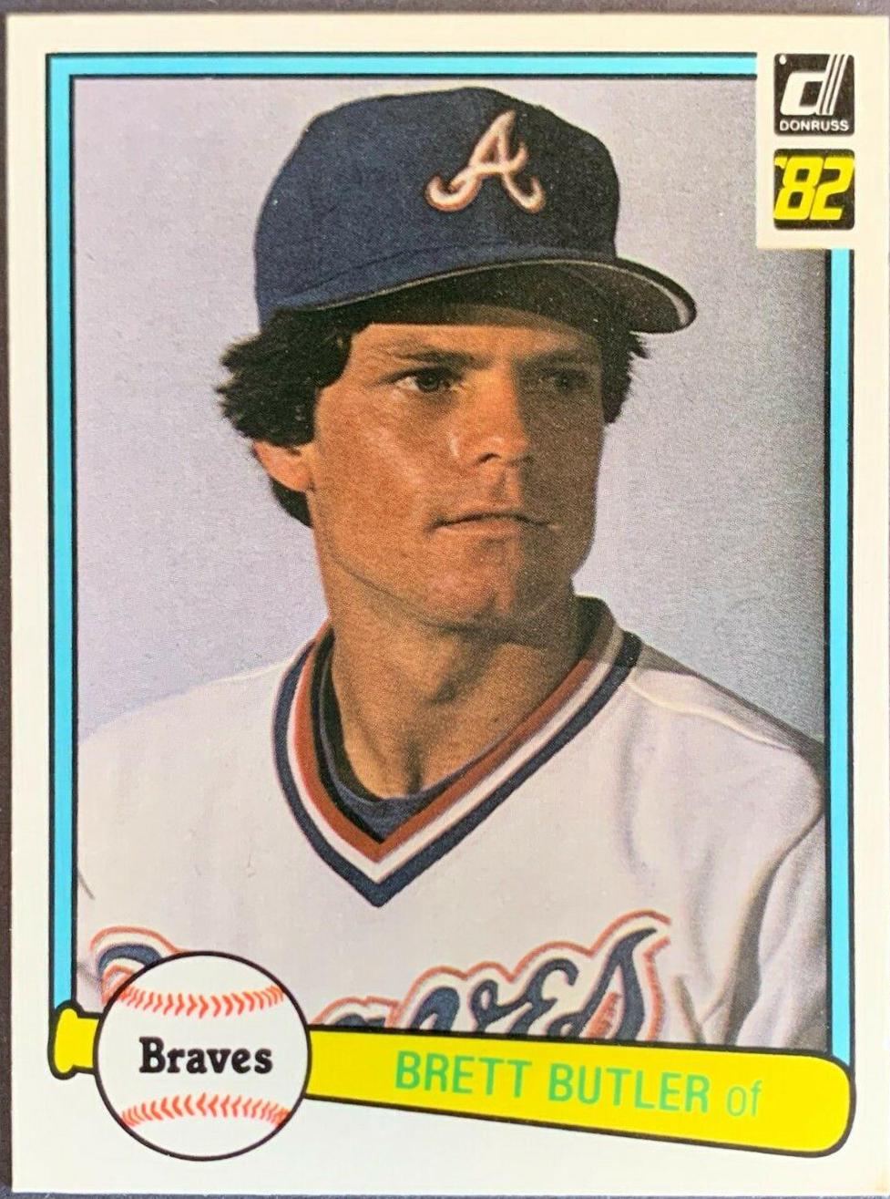 Brett Butler #275 Baseball Cards 1982 Donruss
