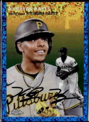 Ke'Bryan Hayes [Blue Mini-Diamond Refractor] #349