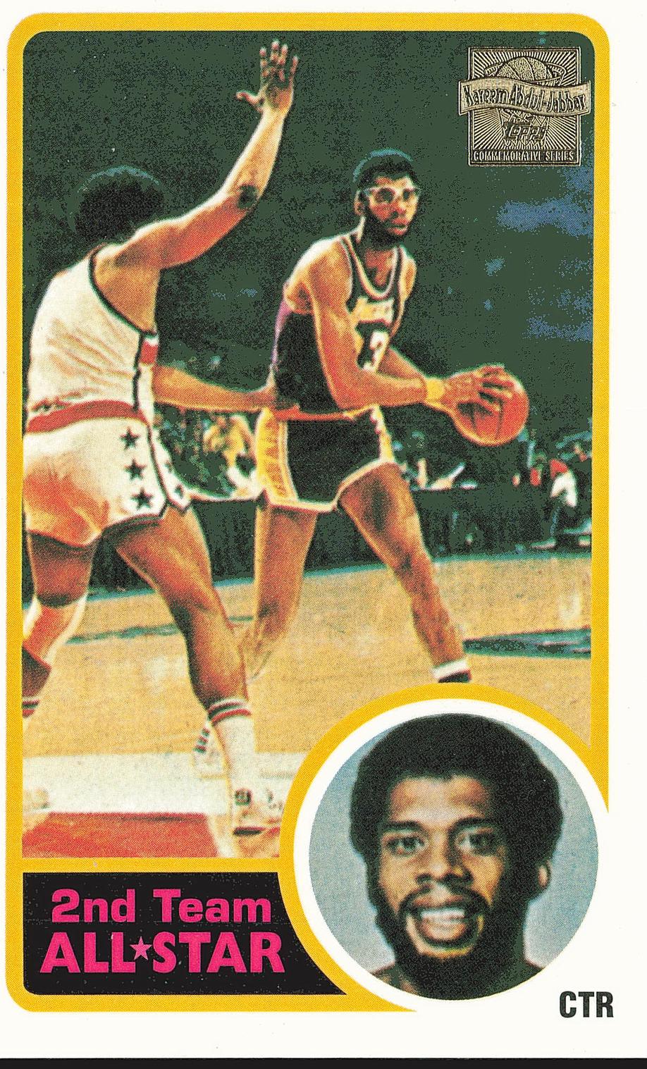 Kareem Abdul-Jabbar #10 2001-02 Topps Basketball Kareem Abdul-Jabbar Commemorative Series