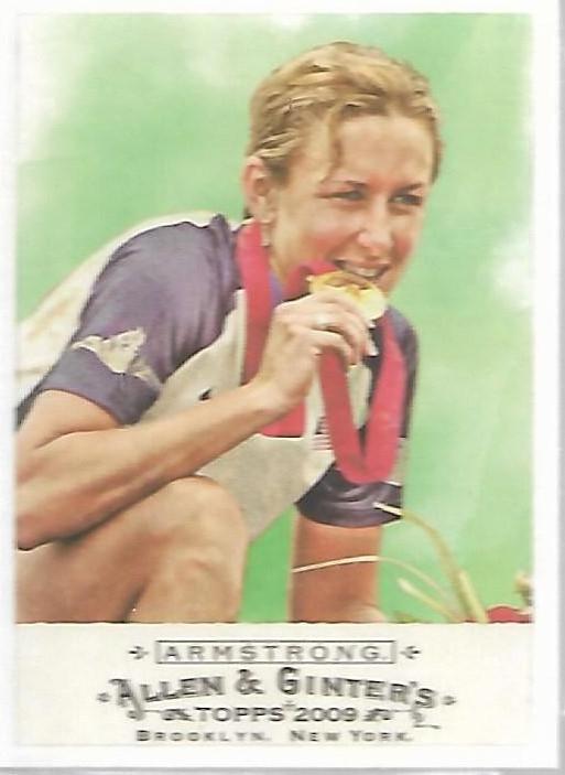 Kristin Armstrong #23 Baseball Cards 2009 Topps Allen & Ginter