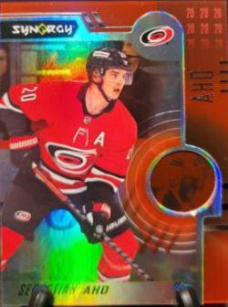 Sebastian Aho #57 2022-23 Upper Deck Synergy Hockey