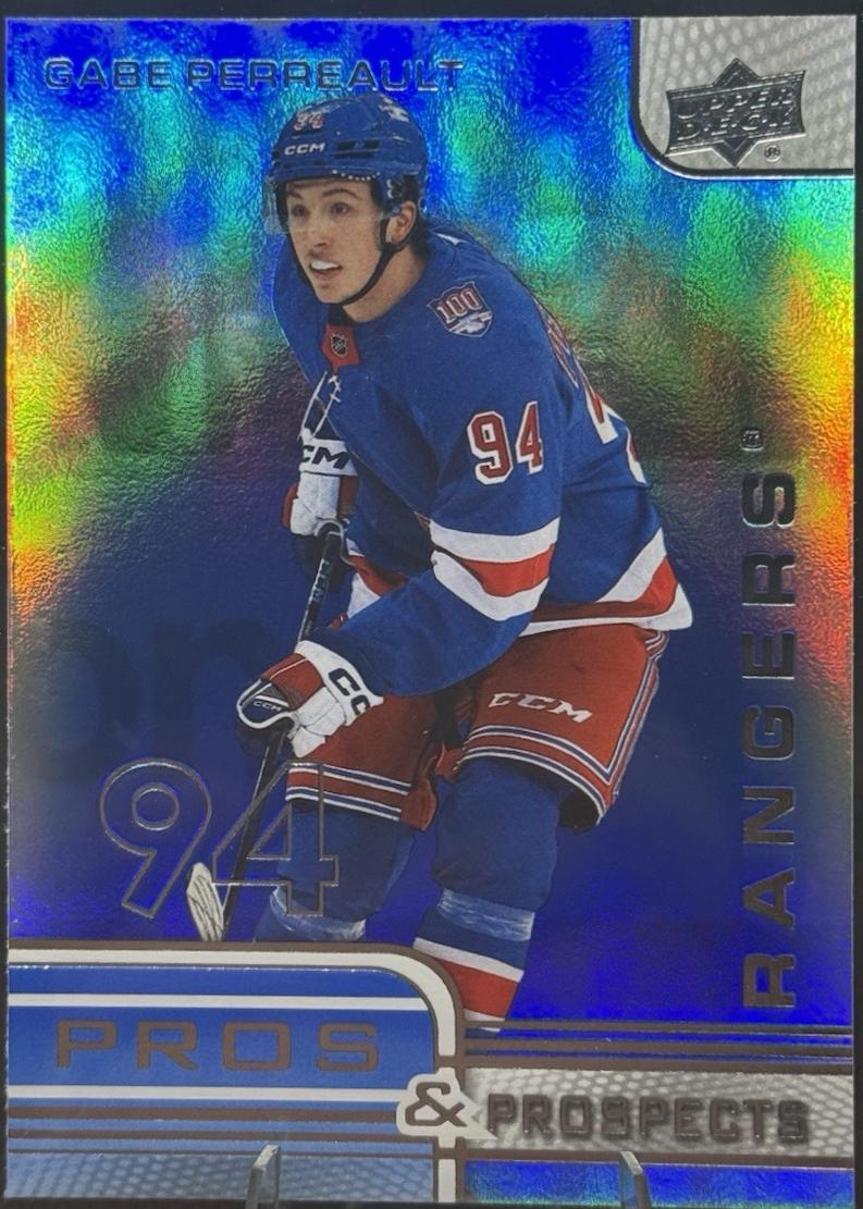 Gabe Perreault #PP-40 2025 Upper Deck Extended Series Pros And Prospects Hockey