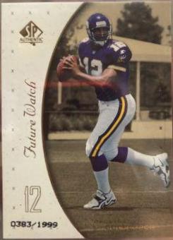 Daunte Culpepper #99 1999 SP Authentic Football