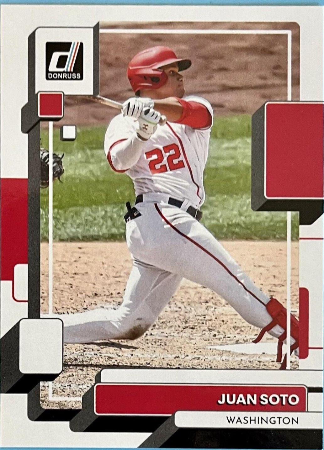 Juan Soto #225 Baseball Cards 2022 Panini Donruss