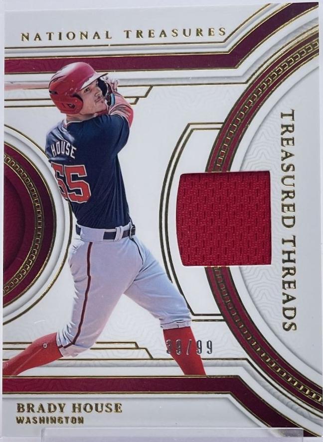 Brady House #43 2024 Panini National Treasures Treasured Threads Baseball