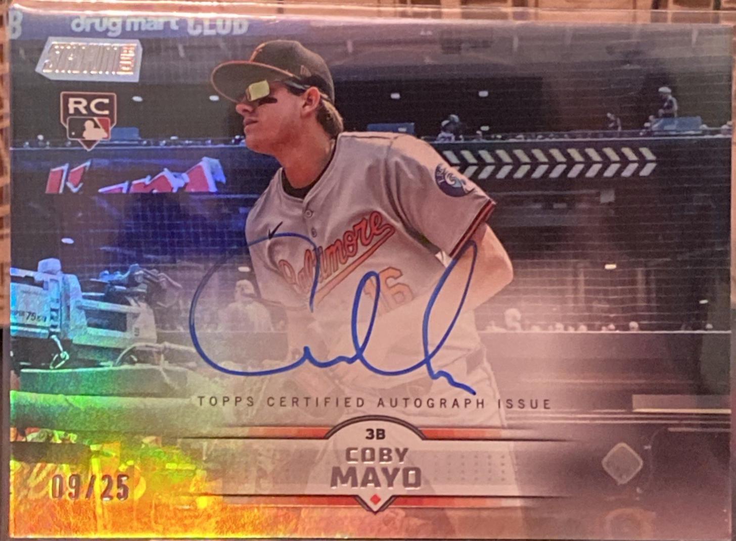Coby Mayo [Rainbow Foilboard] #SCBA-CM