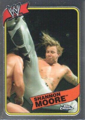 Shannon Moore #29 Wrestling Cards 2008 Topps Heritage III Chrome WWE