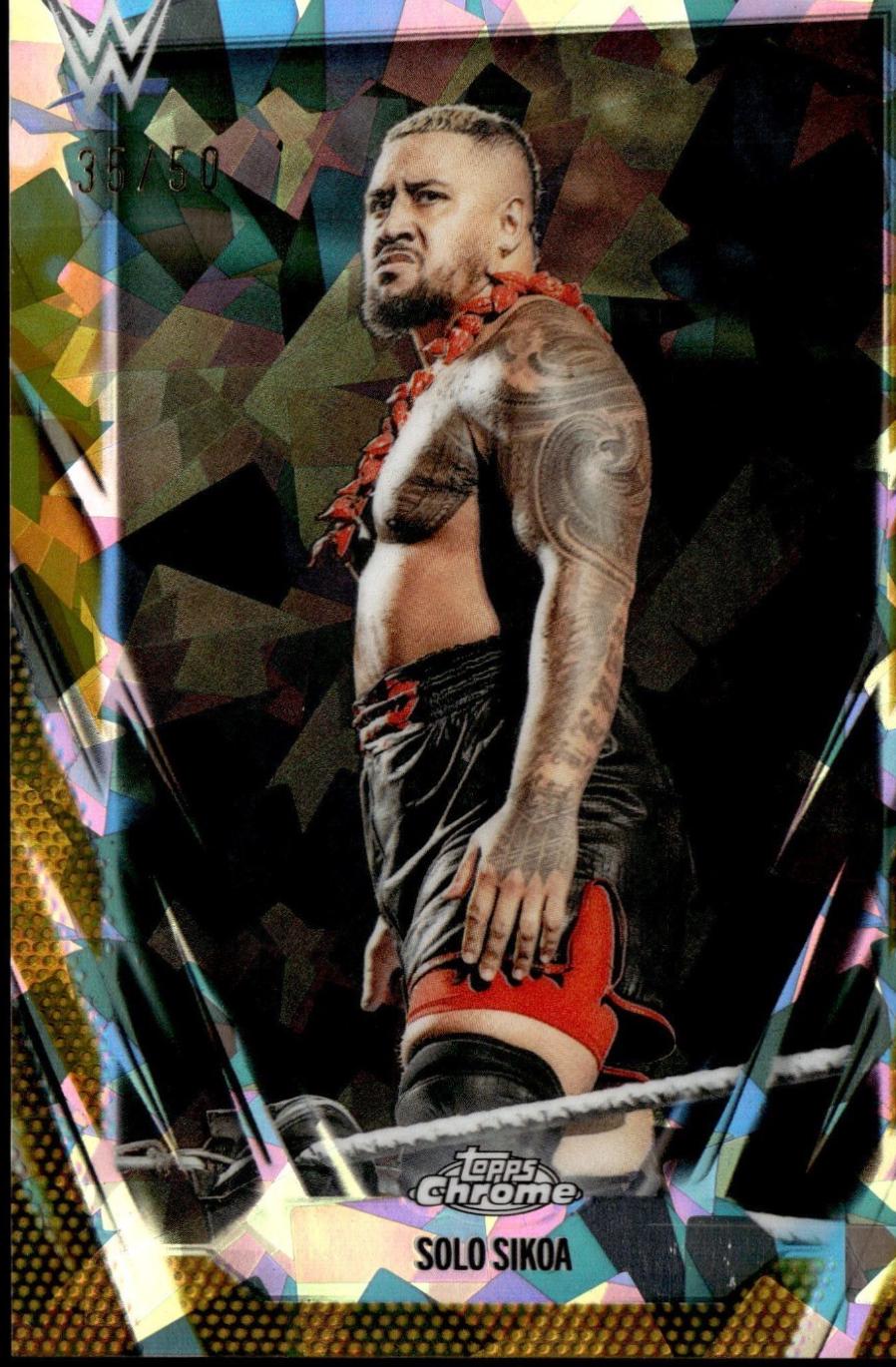 Solo Sikoa [Gold] #63 Prices | 2026 Topps Chrome Sapphire WWE