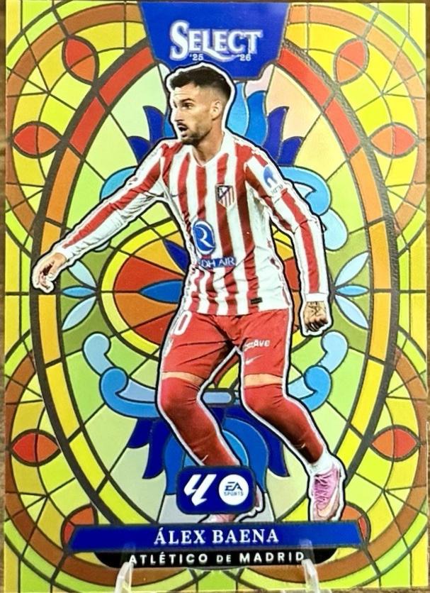 Alex Baena #22 2025 Panini Select LA Liga Stained Glass