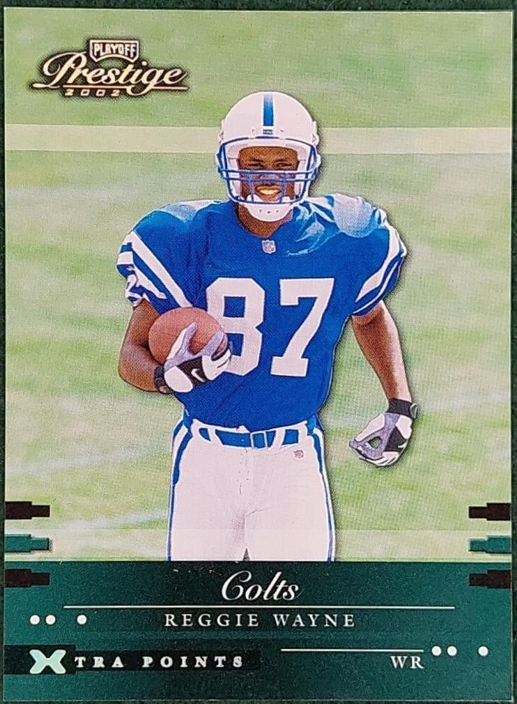 Reggie Wayne #64 Football Cards 2002 Playoff Prestige
