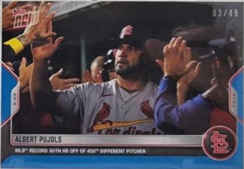 Albert Pujols [Blue] #796