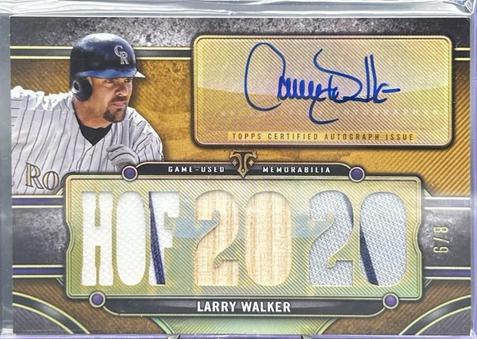 Larry Walker [Gold] #TTAR-LW2