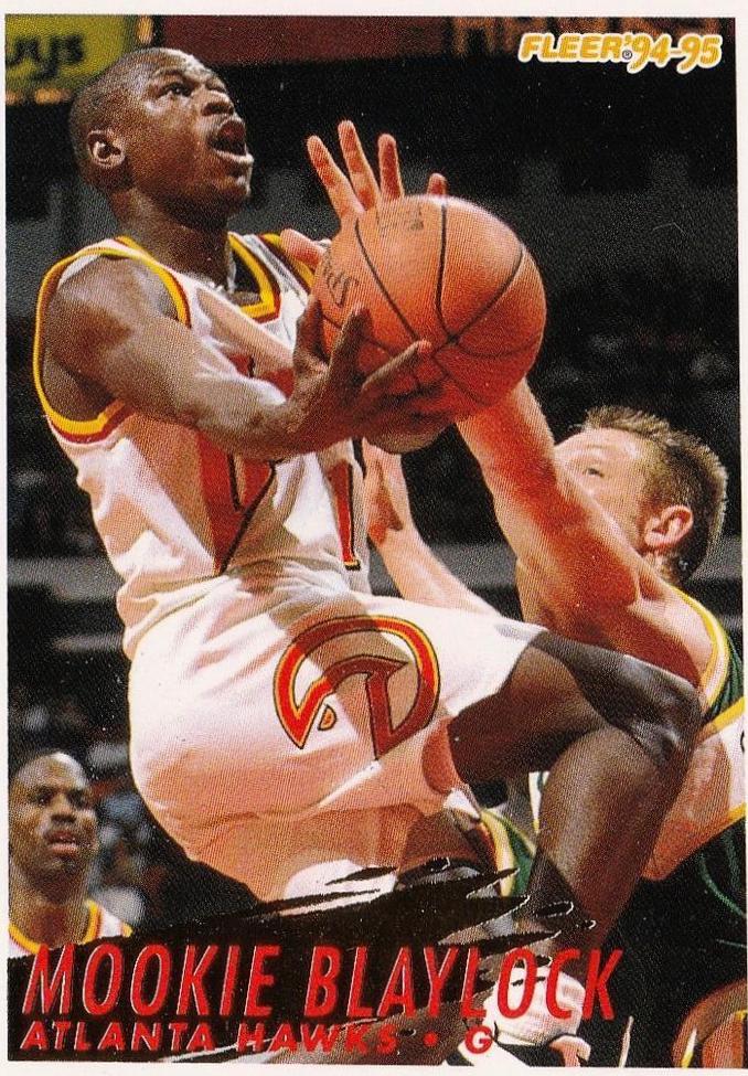 Mookie Blaylock #2 Basketball Cards 1994 Fleer
