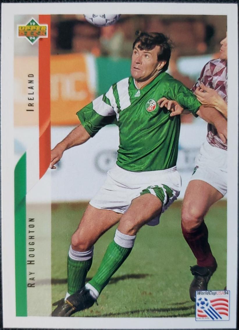 Ray Houghton #205 1994 Upper Deck World Cup Soccer
