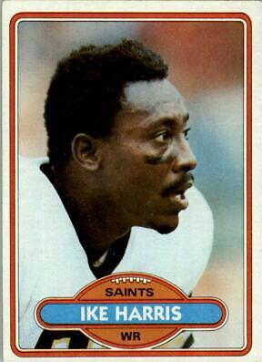 Ike Harris #137 Football Cards 1980 Topps