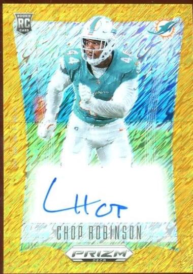 Chop Robinson #53 2024 Panini Prizm Deca Signature Football