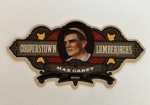 Max Carey #13 Baseball Cards 2013 Panini Cooperstown Lumberjacks Die Cut
