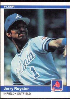 Jerry Royster #191 Cover Art