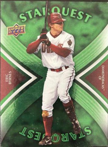 Eric Byrnes #SQ-44 Baseball Cards 2008 Upper Deck First Edition Starquest