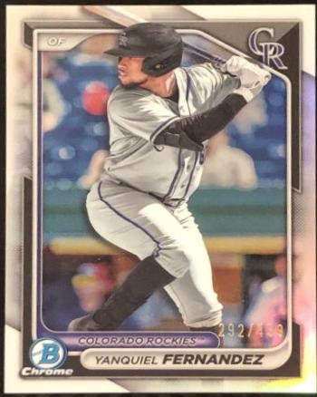 Yanquiel Fernandez [Refractor] #BCP-90