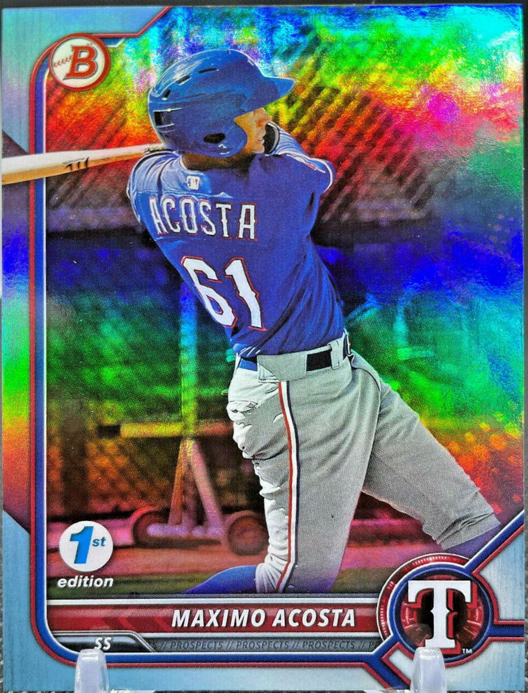 Maximo Acosta [Sky Blue Foil] #BPPF-113