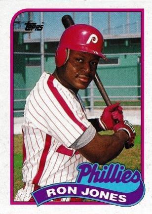 Ron Jones #349 Baseball Cards 1989 Topps