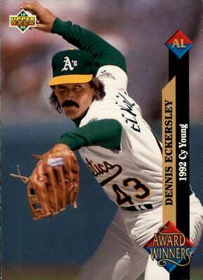 Dennis Eckersley #489 Baseball Cards 1993 Upper Deck