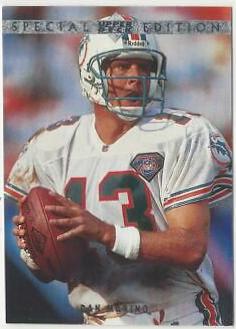 Dan Marino #SE22 Football Cards 1995 Upper Deck Special Edition