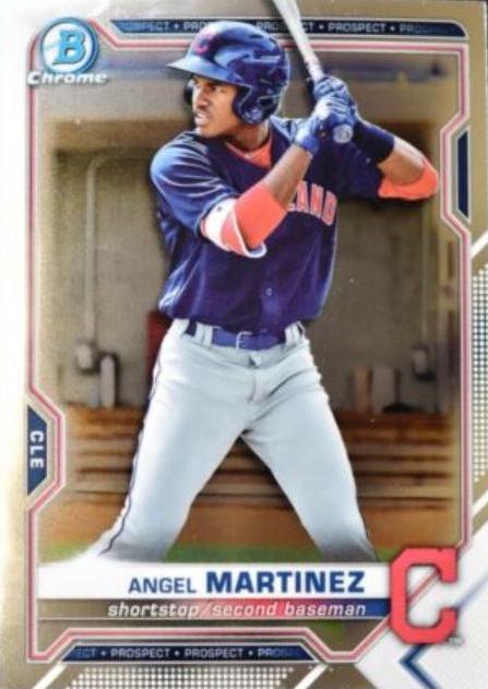 Angel Martinez #BDC-34 2021 Bowman Draft Chrome Baseball
