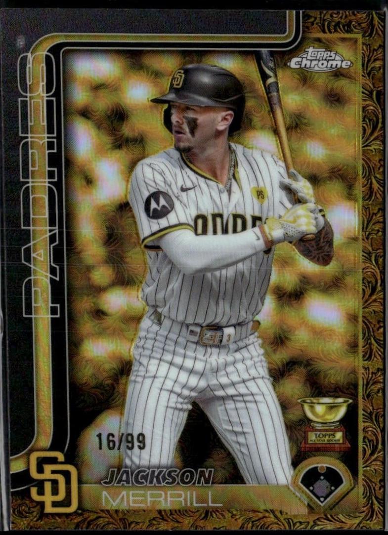 Jackson Merrill #156 2025 Topps Gilded Collection Baseball