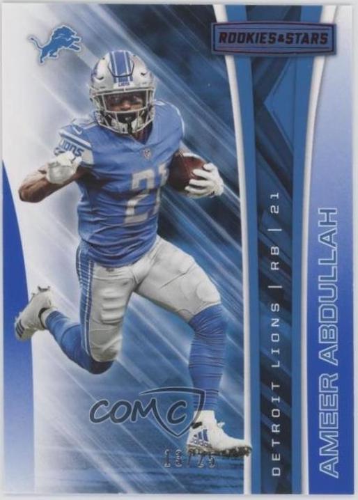 Ameer Abdullah [Red and Blue] #128