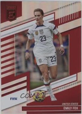 Emily Fox #162 Soccer Cards 2022 Panini Donruss Elite FIFA