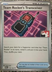 Team Rocket's Transceiver [Prize Pack] #178 Pokemon Destined Rivals Prices