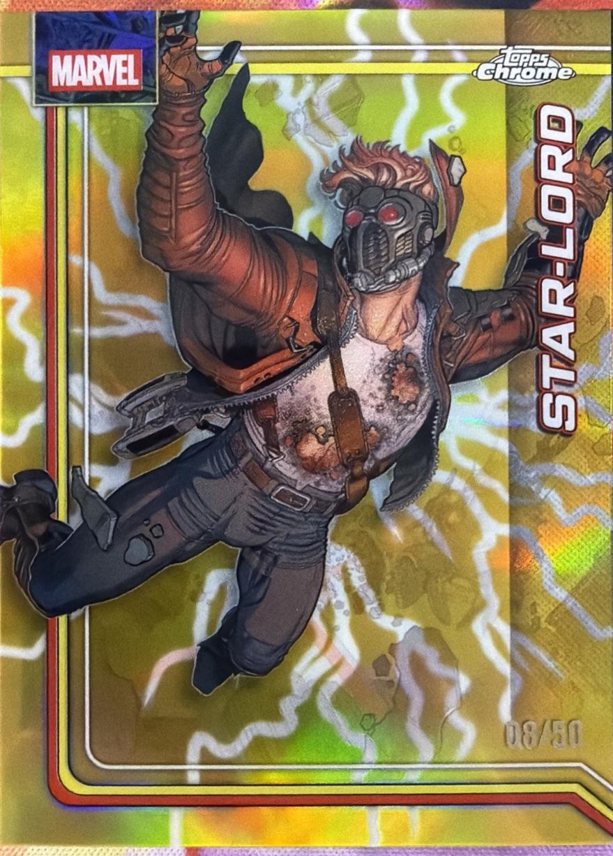 Star-Lord Gold Refractor