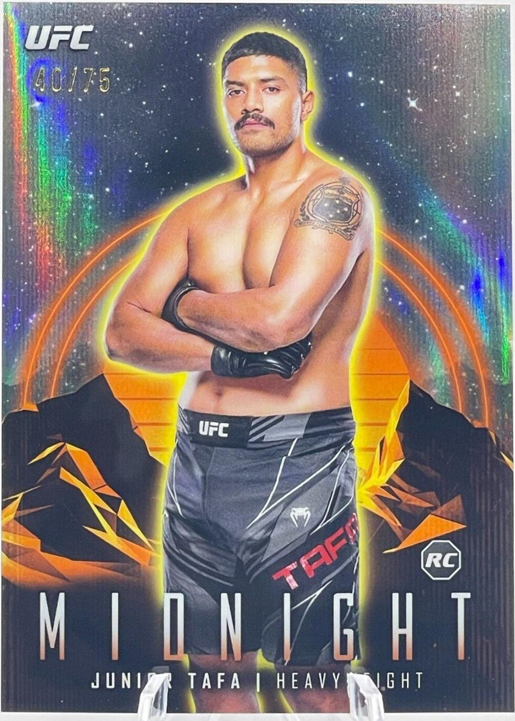 Junior Tafa RC [Dusk] #84 Prices | 2024 Topps Midnight UFC | UFC Cards